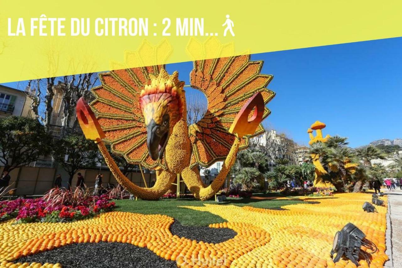 Cosy Malte Leilighet Menton Eksteriør bilde